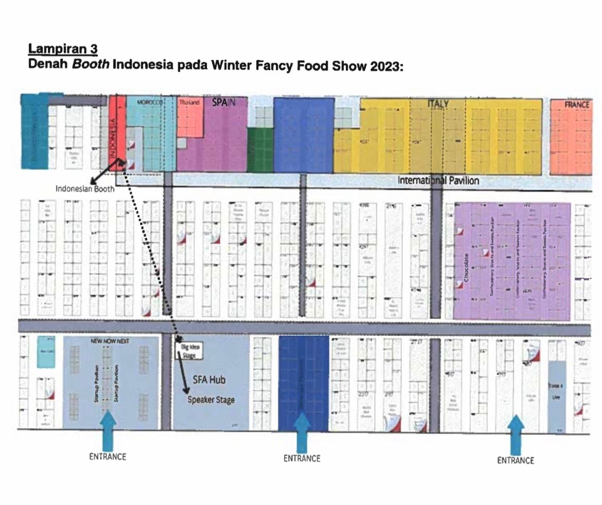 Winter Fancy Food Show 2023 Rendang Uni Tutie